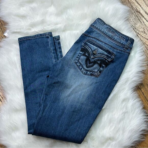 Indigo Rein Women's Blue Jeans - Picture 3 of 10